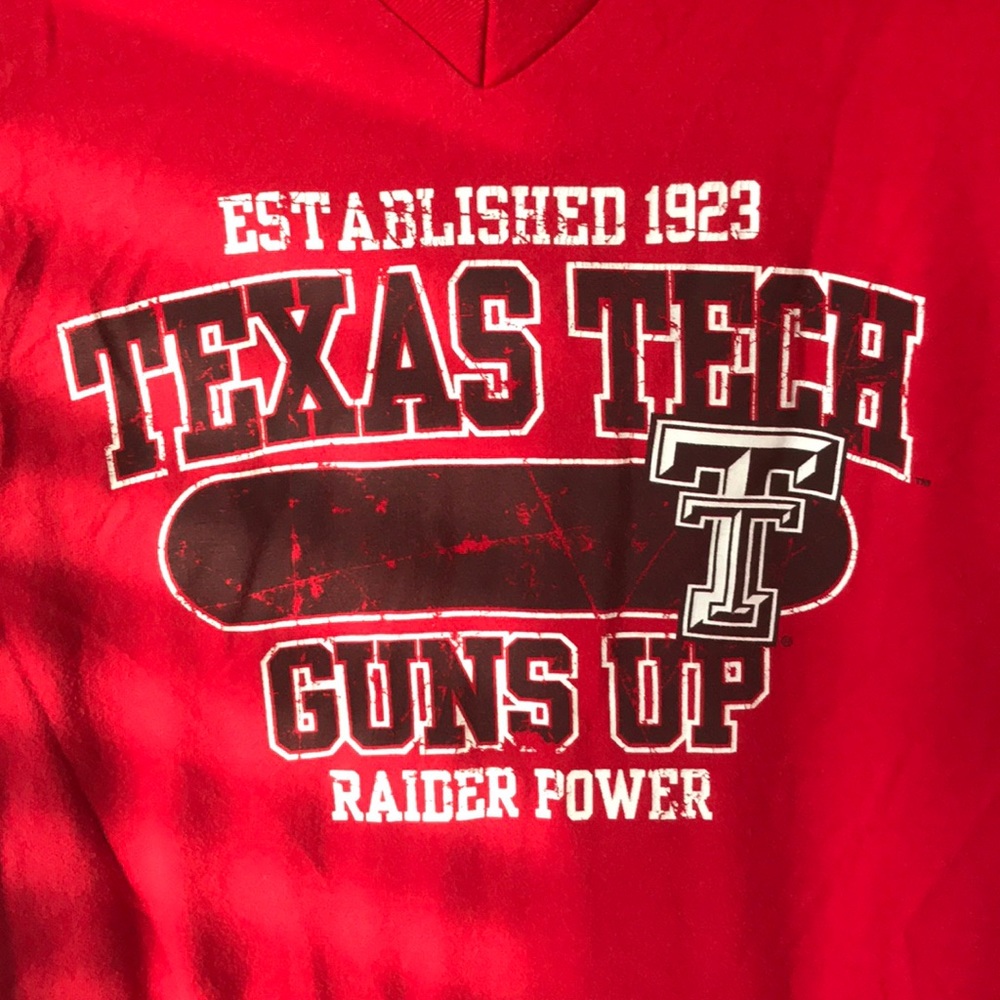 Texas Tech University v-neck